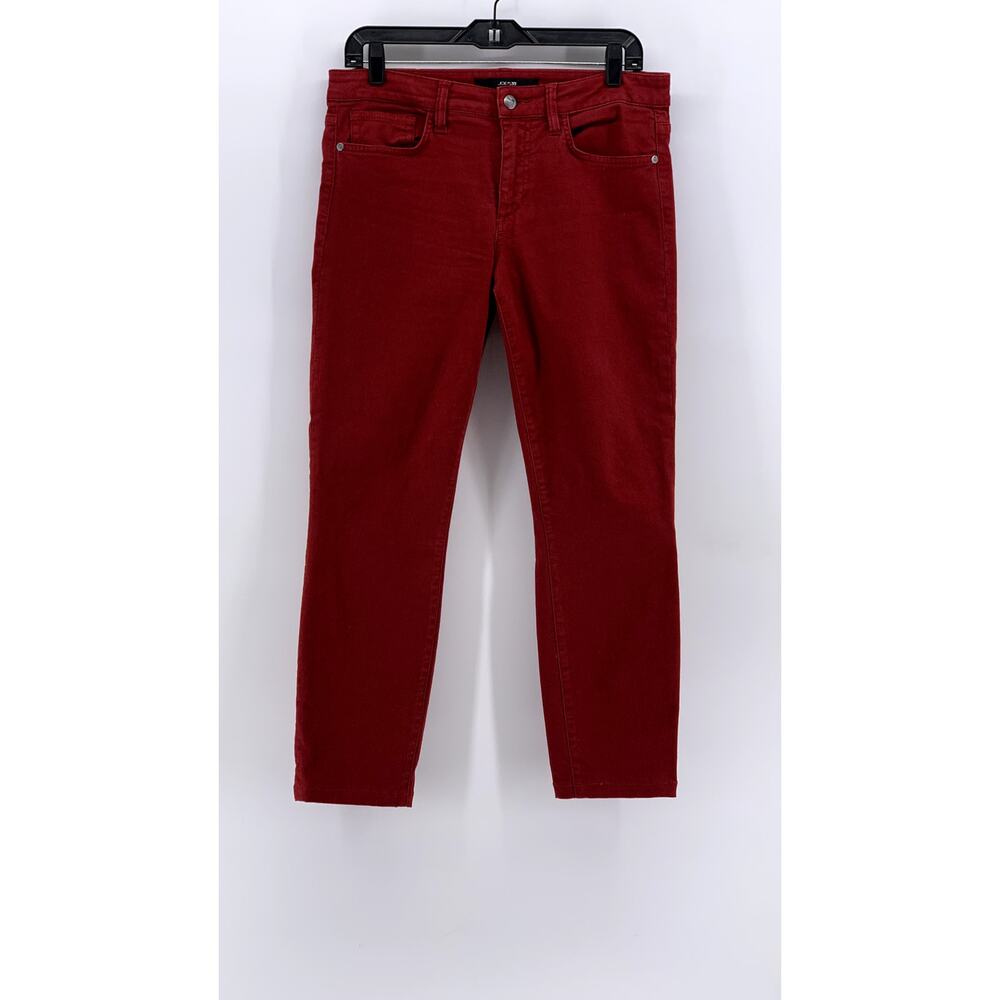 JOE'S Women's Red Skinny Visionaire Cotton-Blend Pant SZ 29